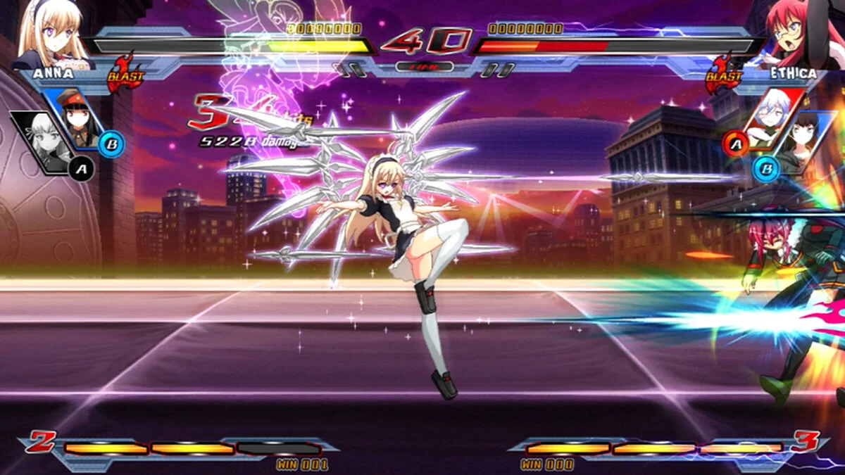 Скриншоты из Nitroplus Blasterz: Heroines Infinite Duel / Картинка 27