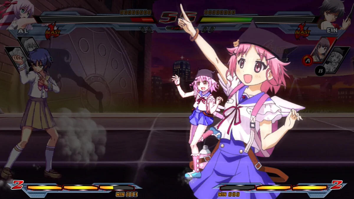 Скриншоты из Nitroplus Blasterz: Heroines Infinite Duel / Картинка 29