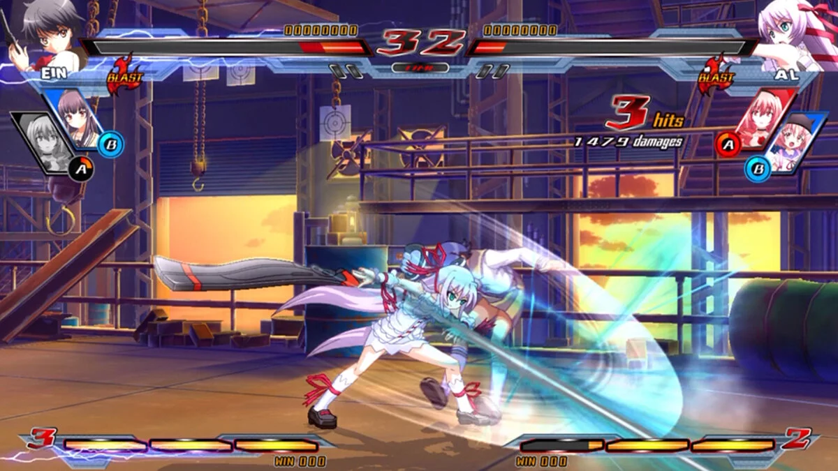 Скриншоты из Nitroplus Blasterz: Heroines Infinite Duel / Картинка 30