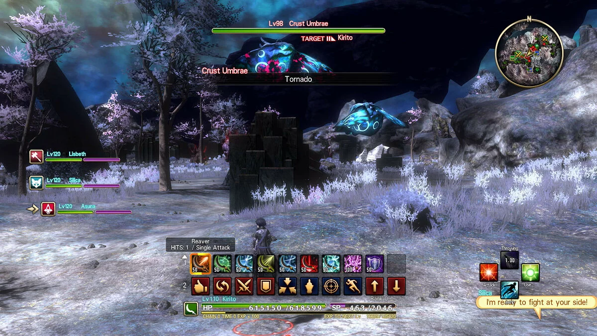 Скриншоты из Sword Art Online: Hollow Realization / Картинка 123