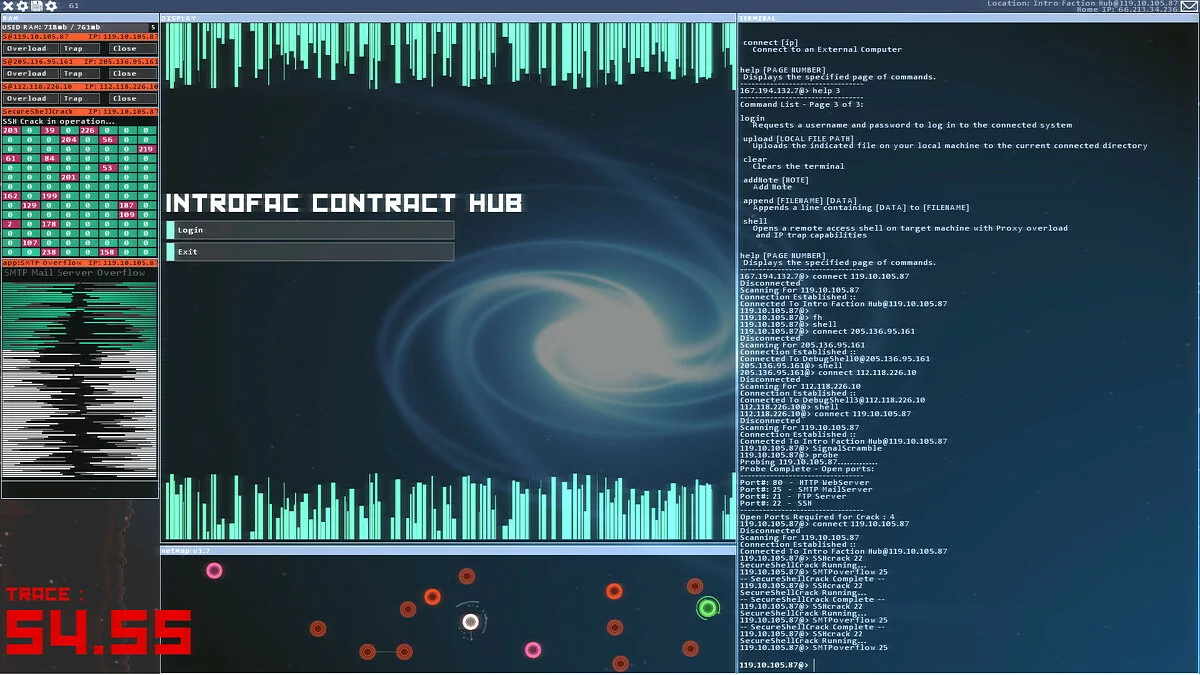 Скриншоты из Hacknet / Картинка 13