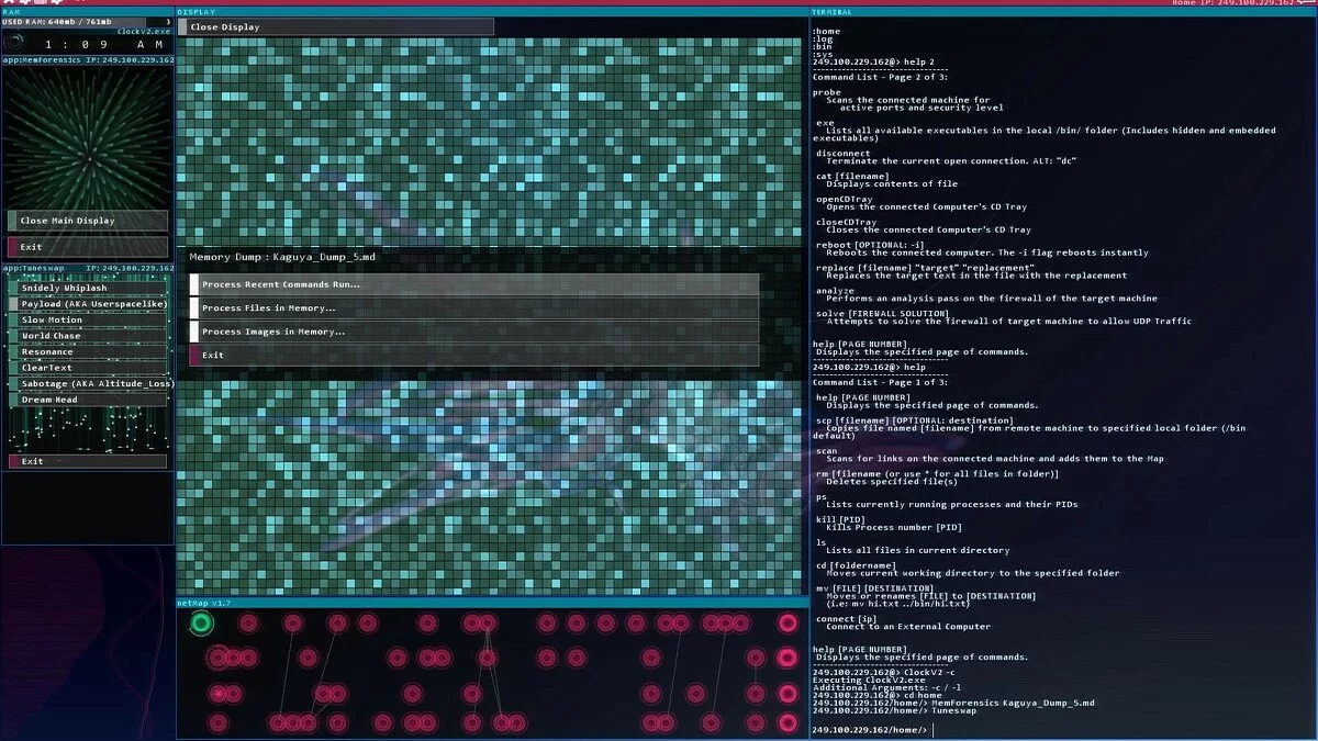 Скриншоты из Hacknet / Картинка 14