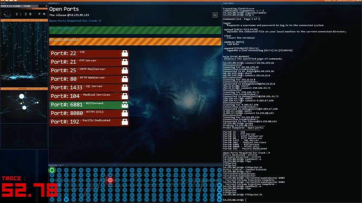 Скриншоты из Hacknet / Картинка 17