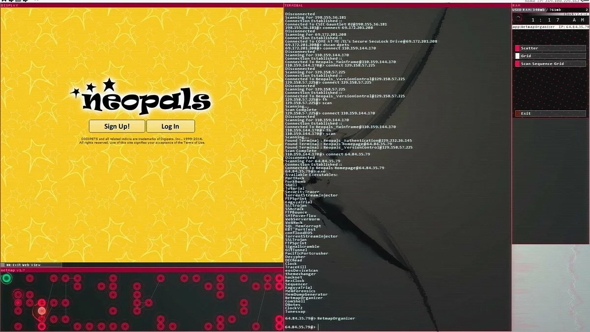 Скриншоты из Hacknet / Картинка 18