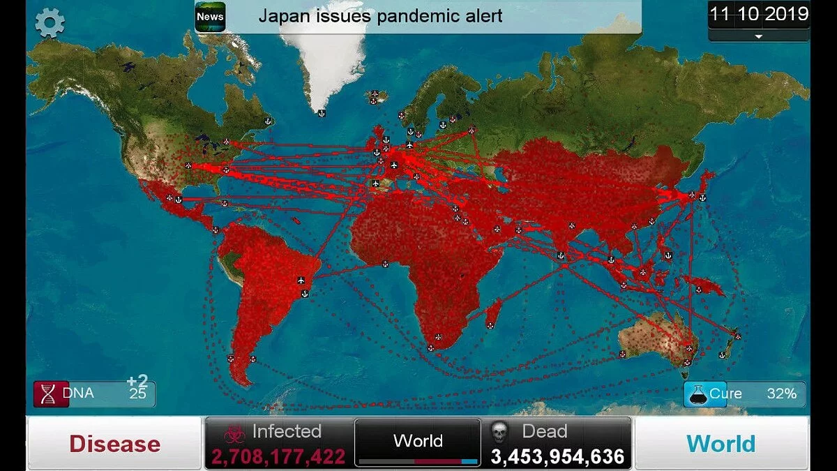 Скриншоты из Plague Inc. / Картинка 57