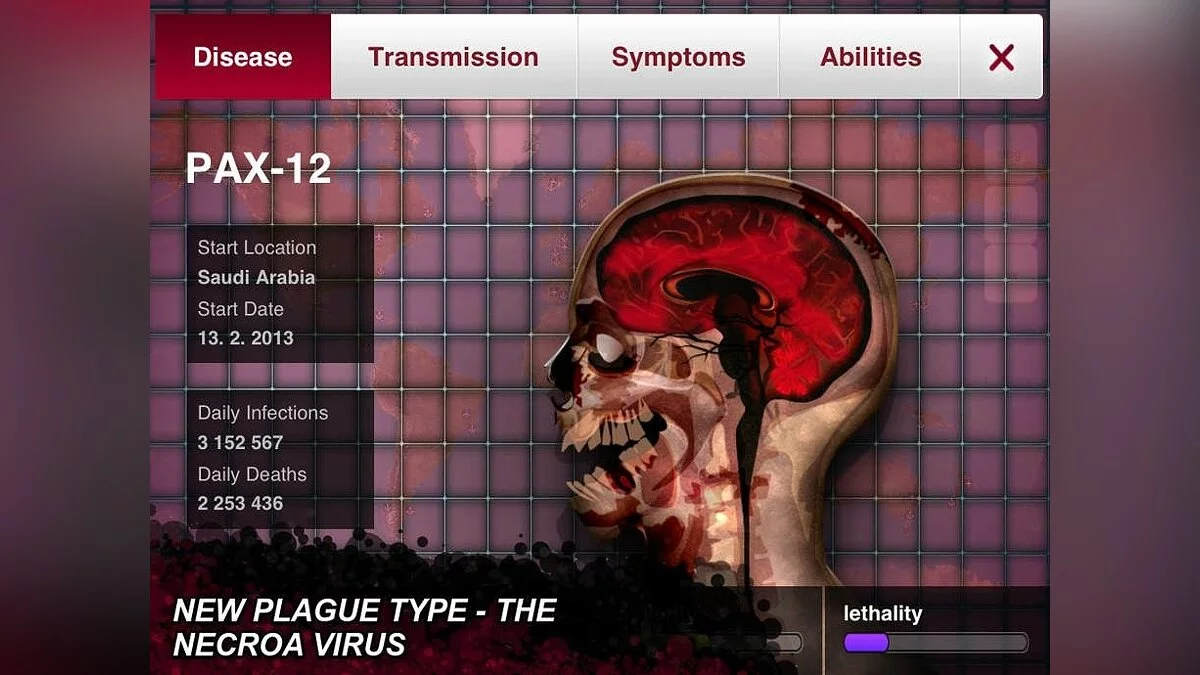 Скриншоты из Plague Inc. / Картинка 4