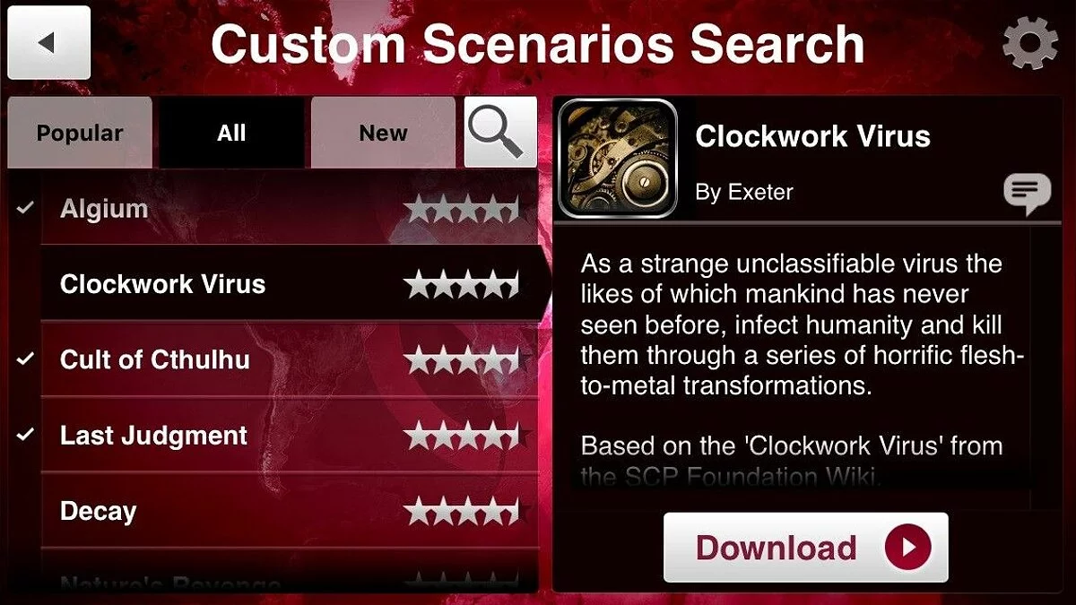 Скриншоты из Plague Inc. / Картинка 5