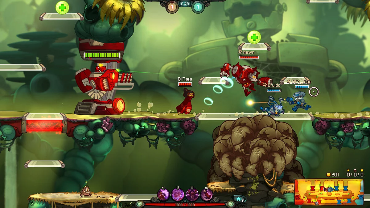Скриншоты из Awesomenauts Assemble! / Картинка 17