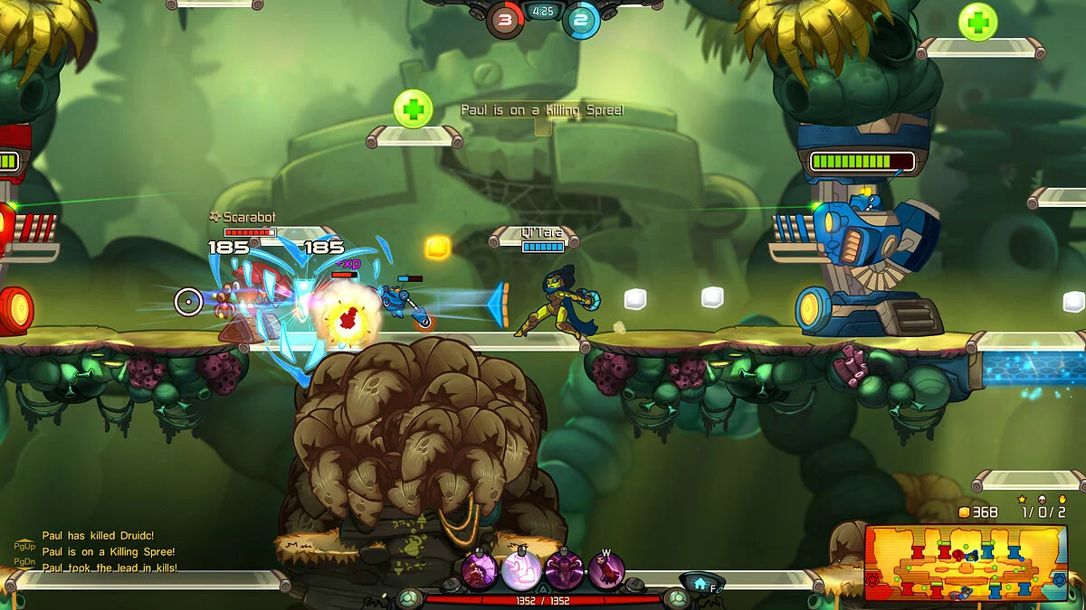 Скриншоты из Awesomenauts Assemble! / Картинка 20