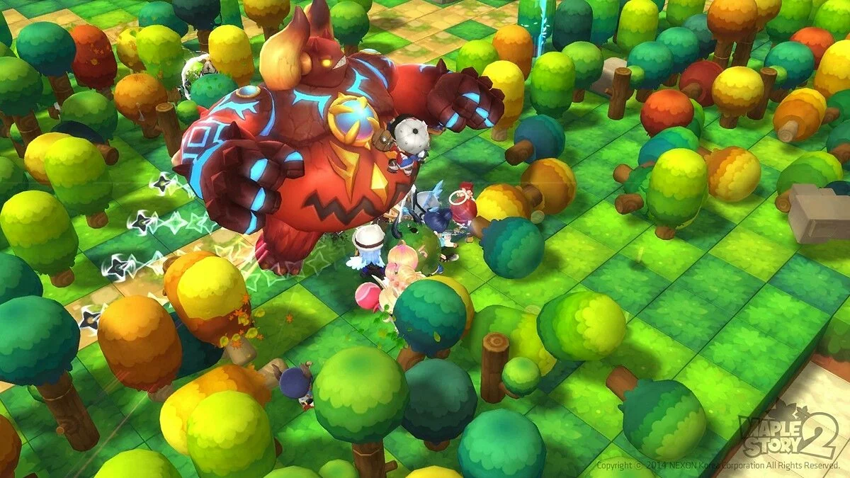 Скриншоты из MapleStory 2 / Картинка 2