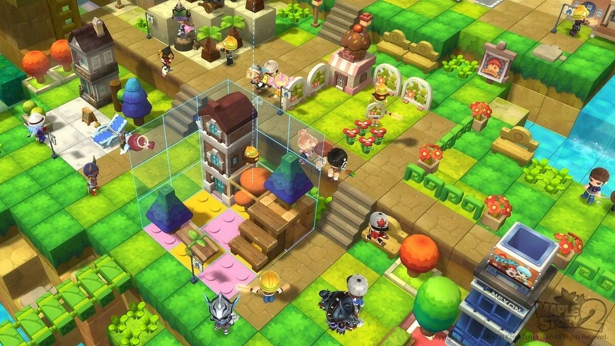 Скриншоты из MapleStory 2 / Картинка 3