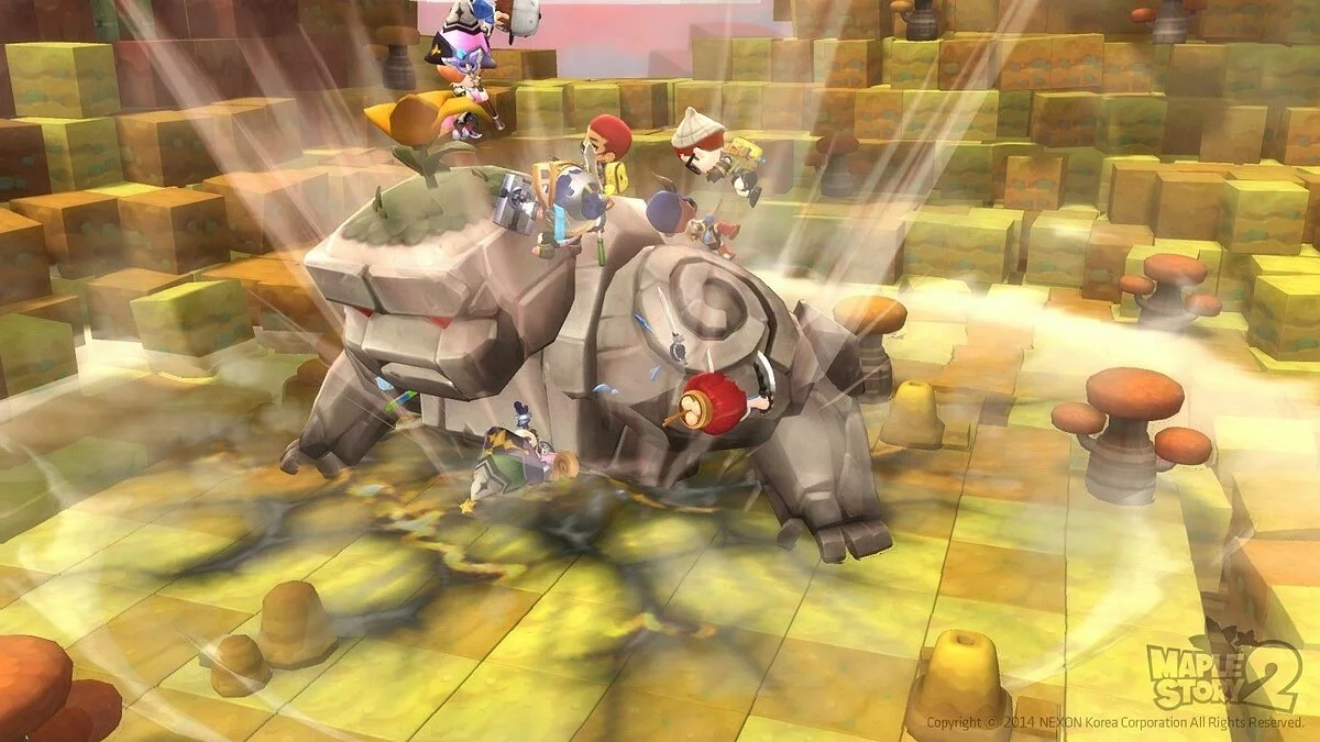 Скриншоты из MapleStory 2 / Картинка 5