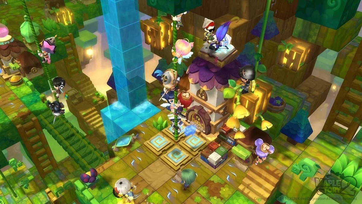 Скриншоты из MapleStory 2 / Картинка 7