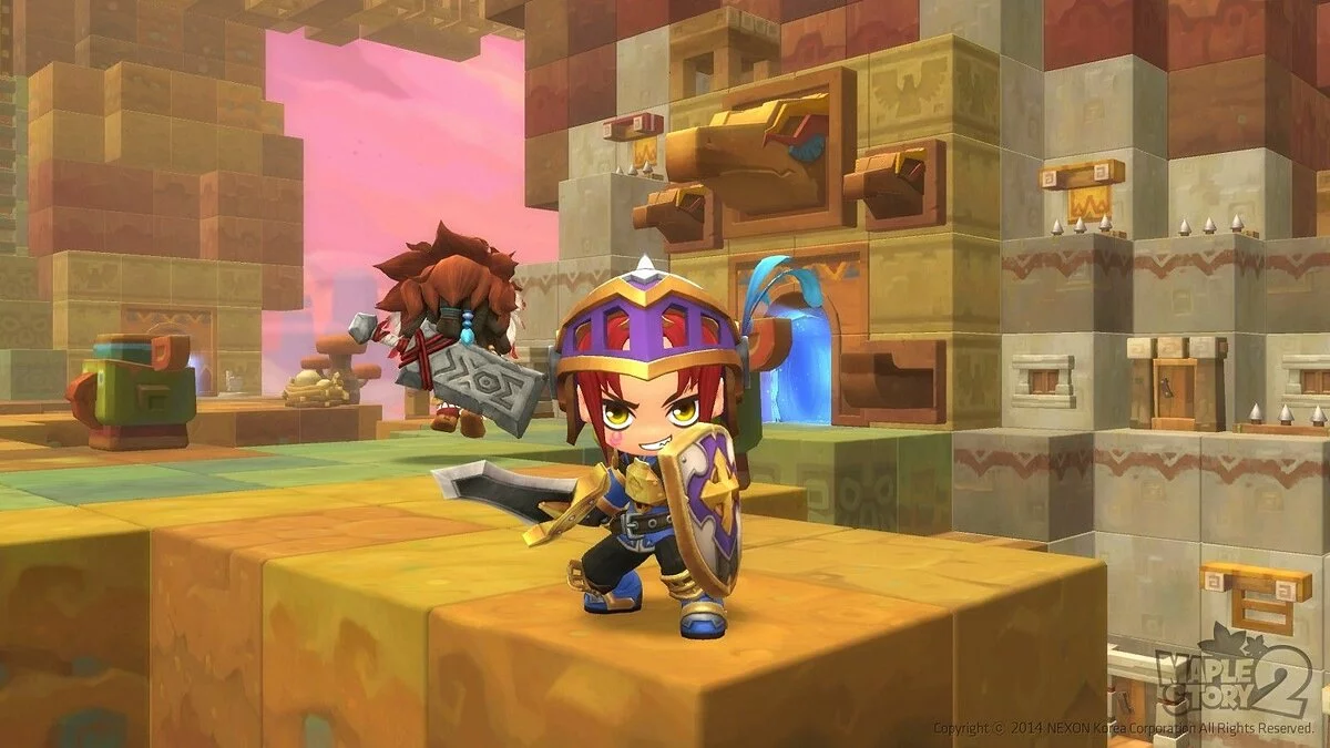 Скриншоты из MapleStory 2 / Картинка 10