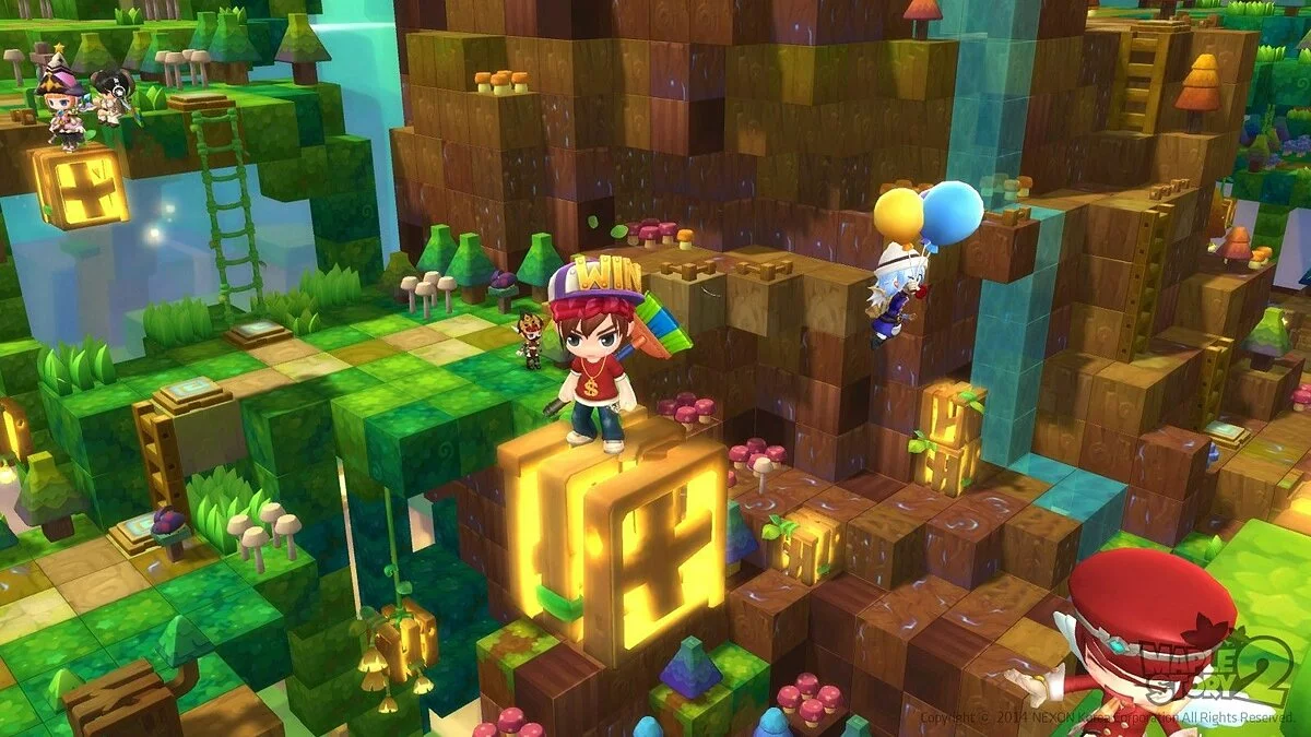 Скриншоты из MapleStory 2 / Картинка 14