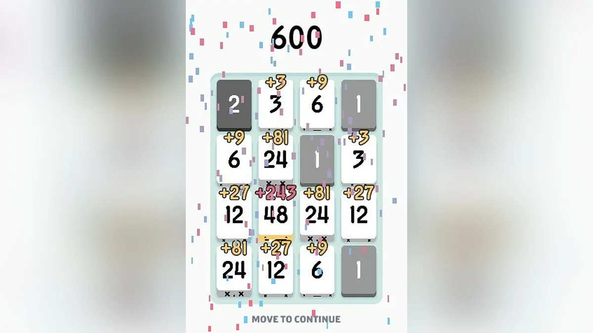 Скриншоты из Threes! / Картинка 17