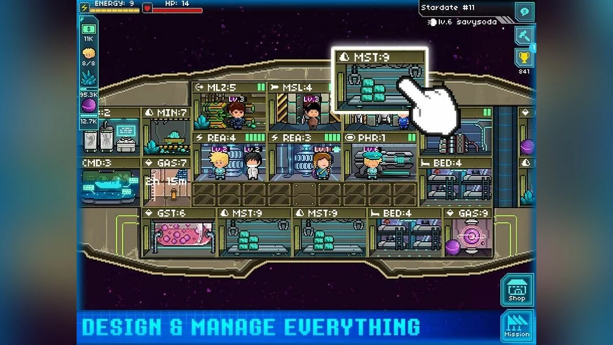 Скриншоты из Pixel Starships / Картинка 1