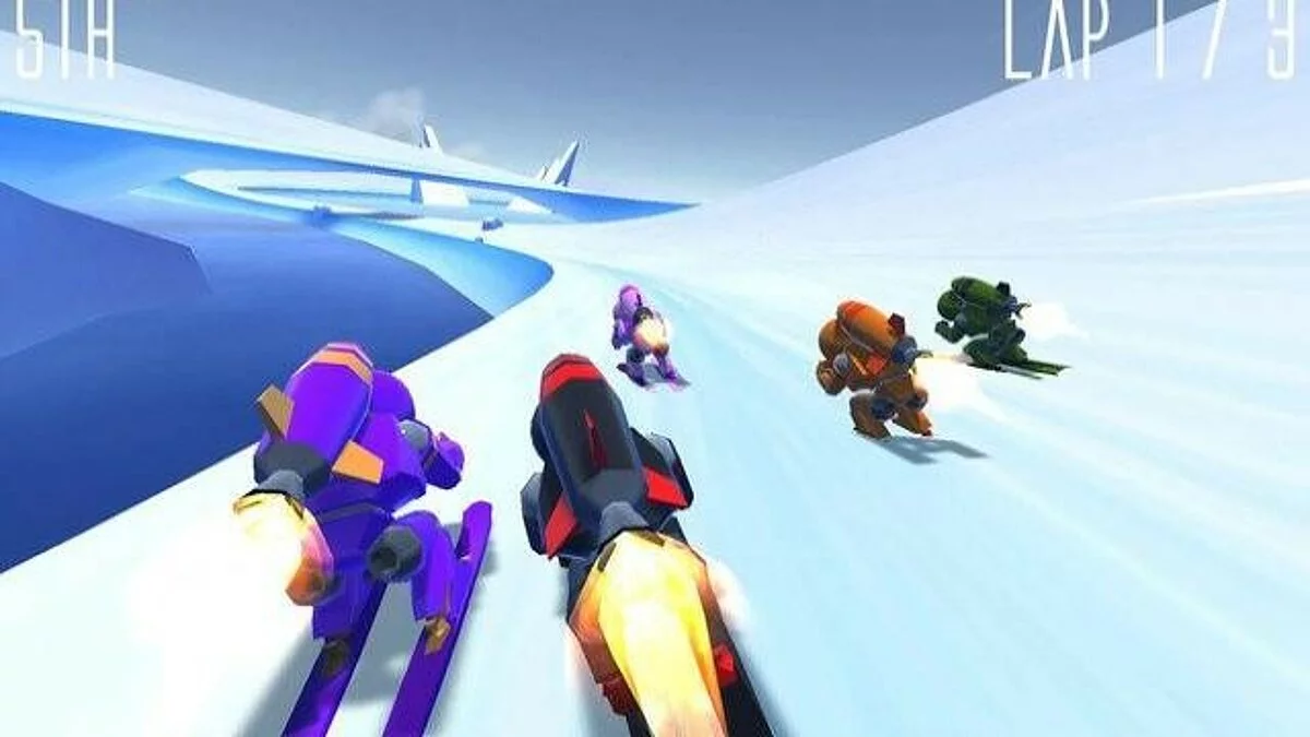 Скриншоты из Rocket Ski Racing / Картинка 6