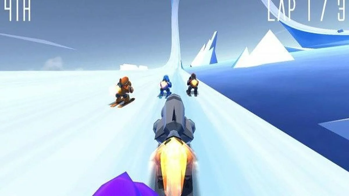 Скриншоты из Rocket Ski Racing / Картинка 8