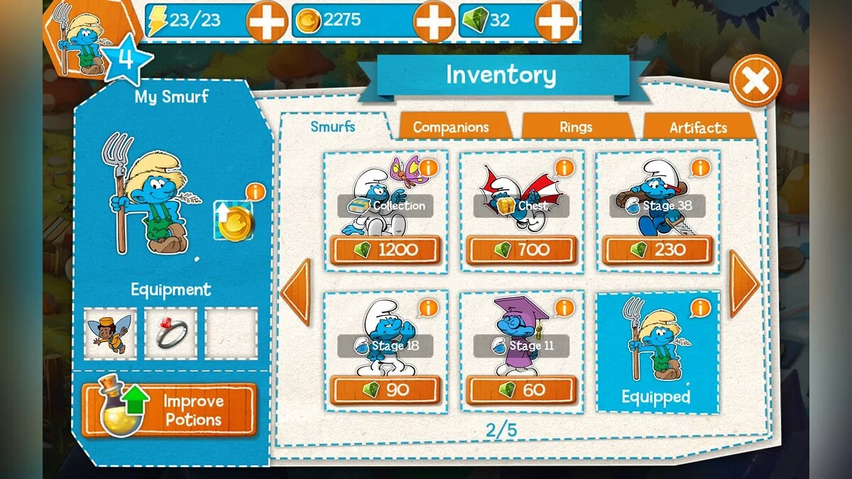 Скриншоты из Smurfs Epic Run / Картинка 43