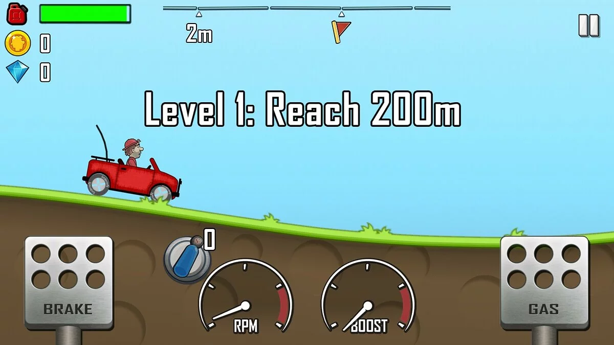 Скриншоты из Hill Climb Racing / Картинка 11