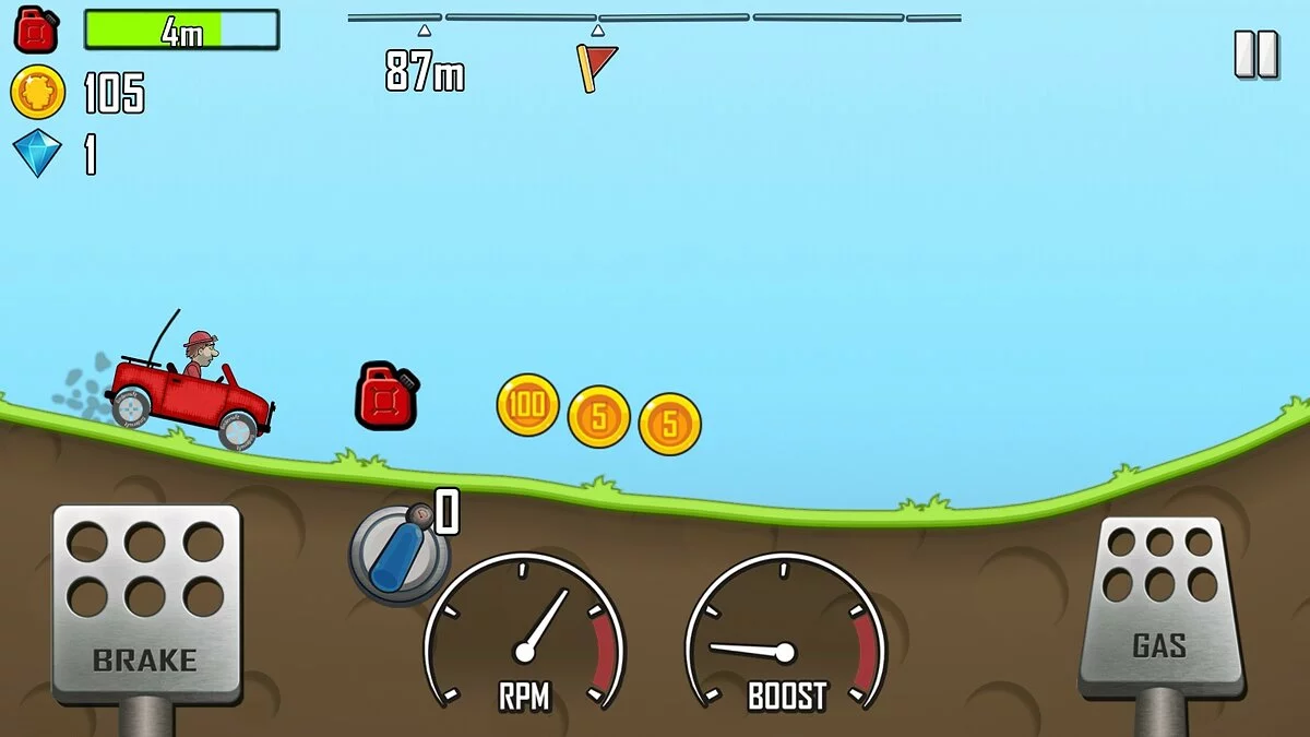 Скриншоты из Hill Climb Racing / Картинка 12