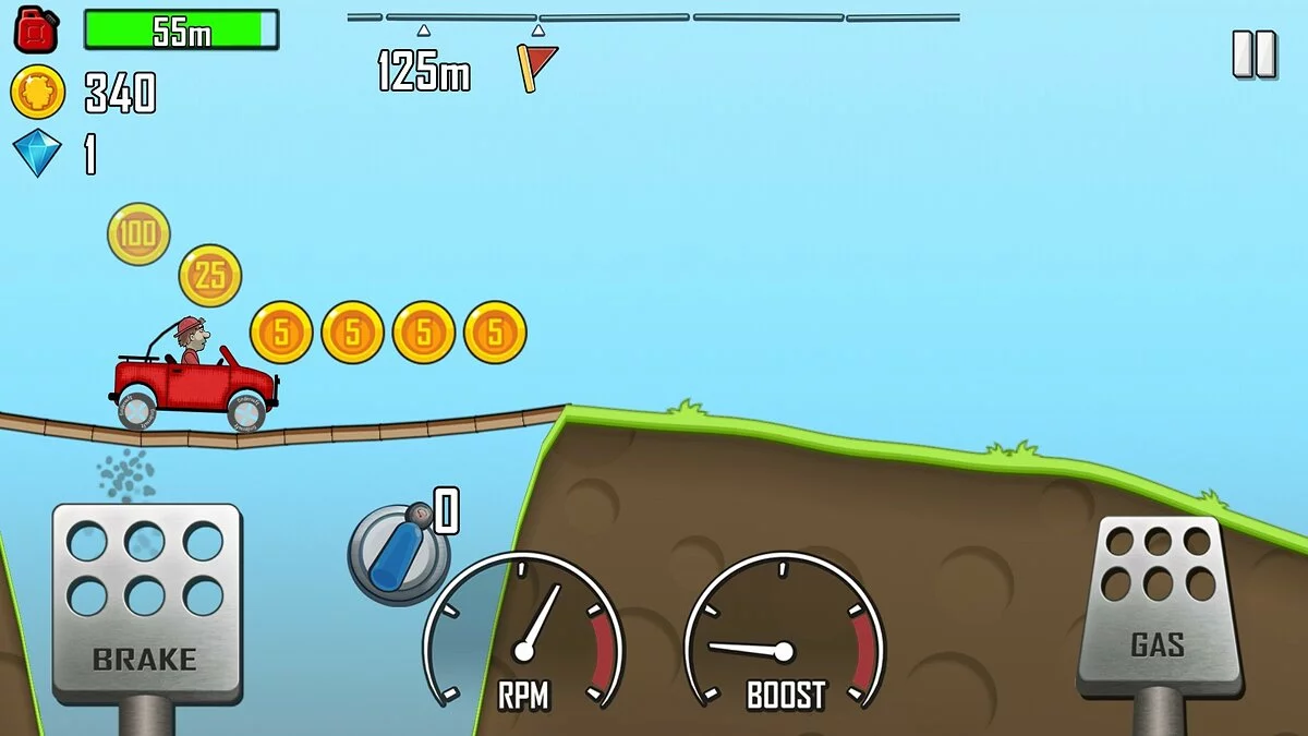 Скриншоты из Hill Climb Racing / Картинка 13
