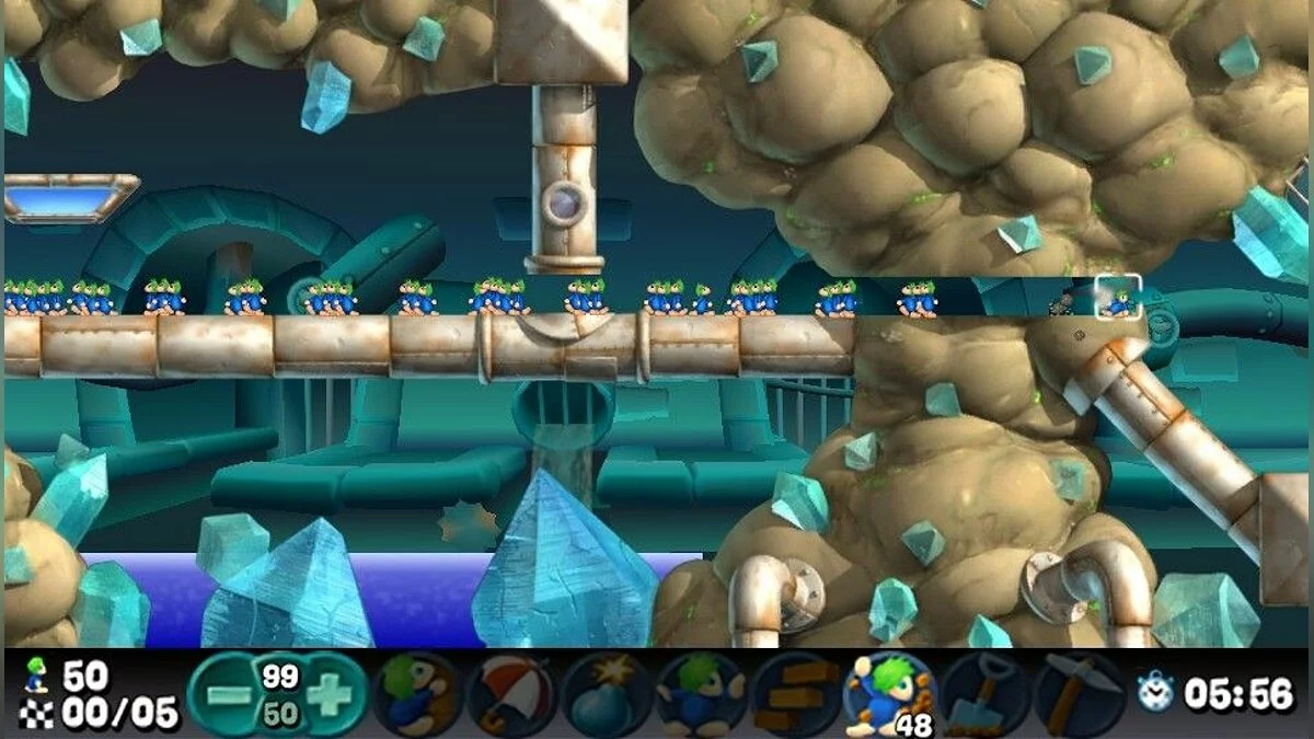 Скриншоты из Lemmings Touch / Картинка 5