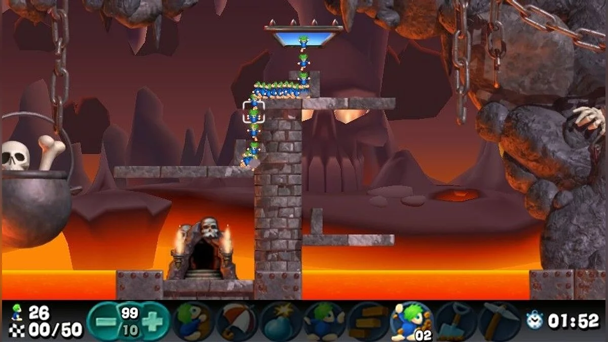 Скриншоты из Lemmings Touch / Картинка 13
