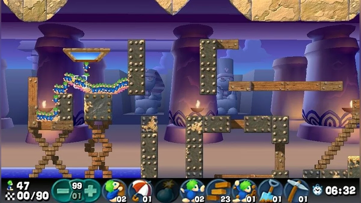 Скриншоты из Lemmings Touch / Картинка 14