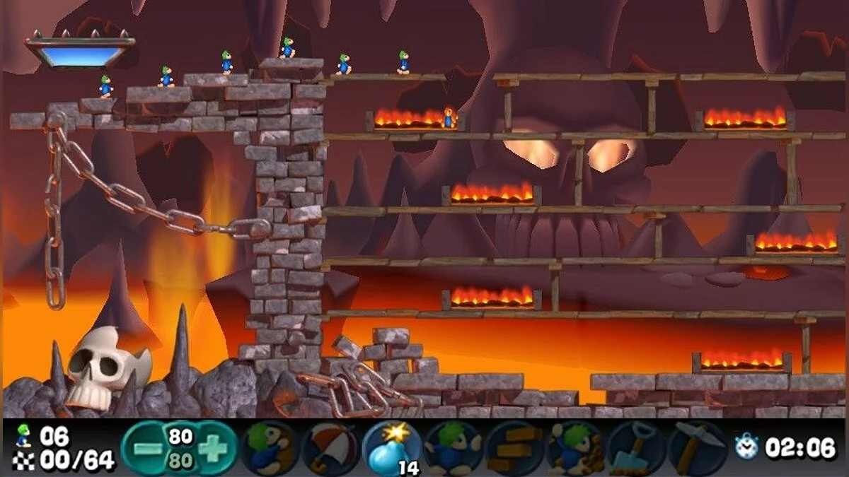 Скриншоты из Lemmings Touch / Картинка 18