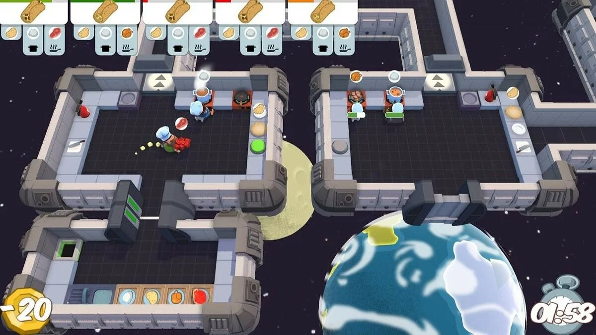 Скриншоты из Overcooked / Картинка 19