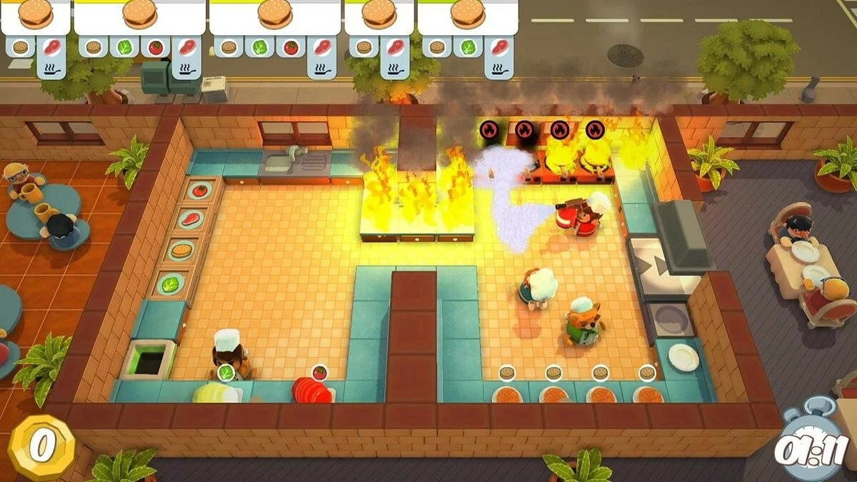 Скриншоты из Overcooked / Картинка 21