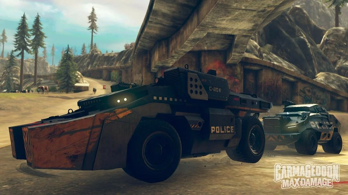 Скриншоты из Carmageddon: Max Damage / Картинка 31