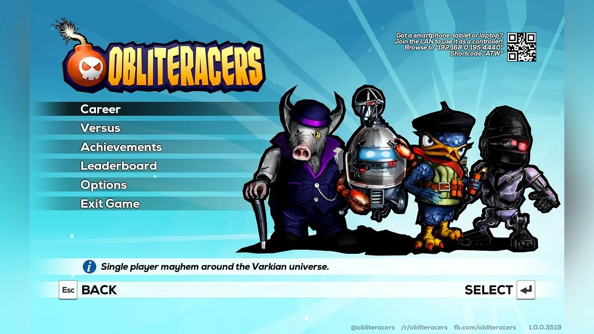 Скриншоты из Obliteracers / Картинка 18