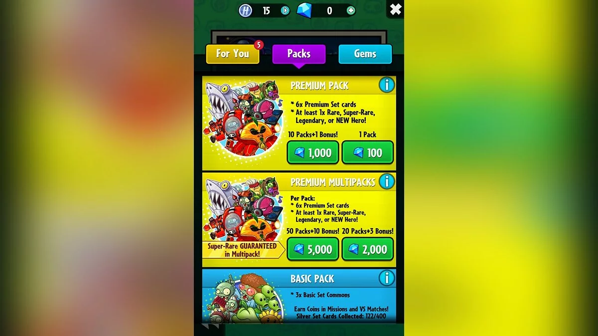 Скриншоты из Plants vs. Zombies Heroes / Картинка 24