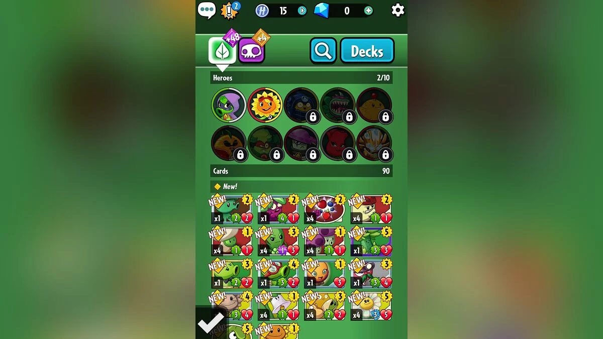 Скриншоты из Plants vs. Zombies Heroes / Картинка 26