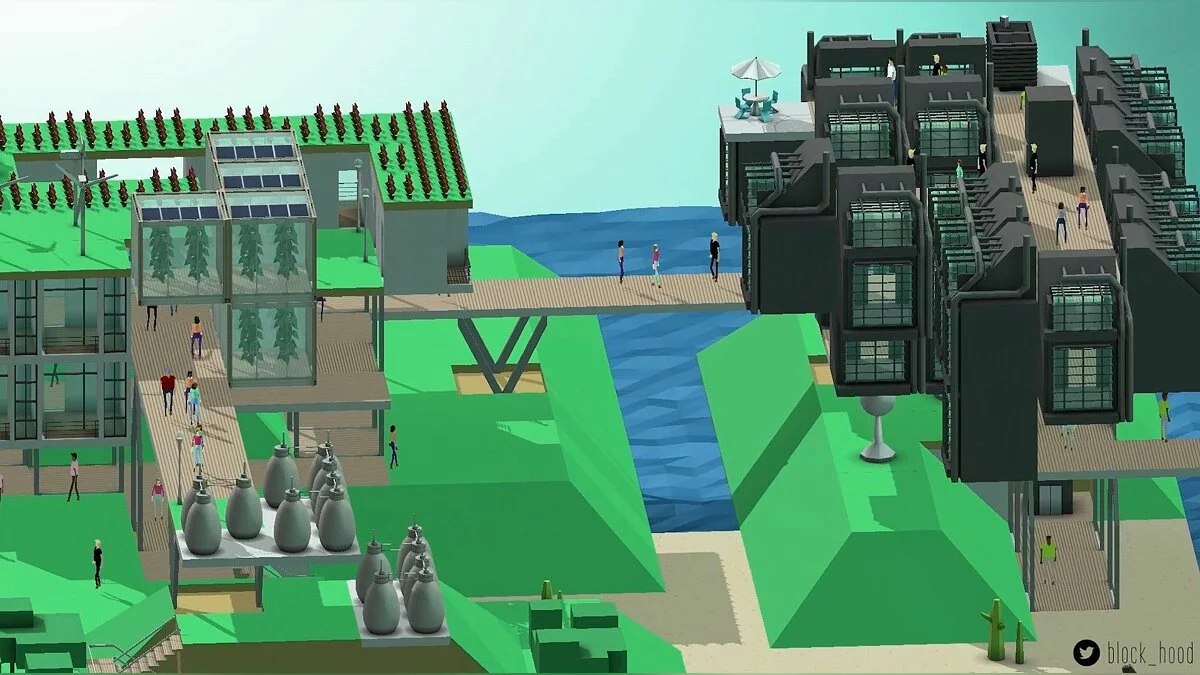 Скриншоты из Block'hood / Картинка 20