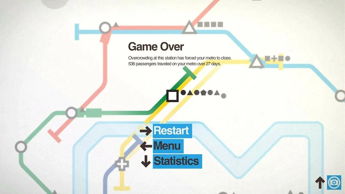 Скриншоты из Mini Metro / Картинка 19