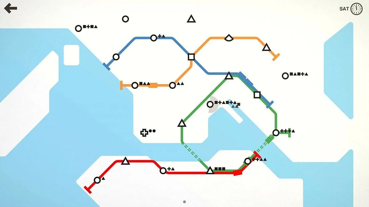 Скриншоты из Mini Metro / Картинка 21