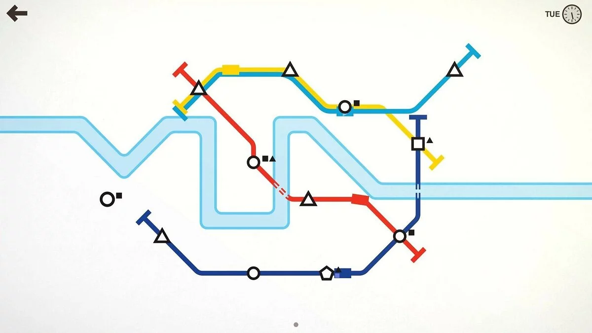 Скриншоты из Mini Metro / Картинка 23
