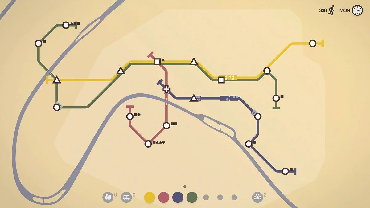 Скриншоты из Mini Metro / Картинка 27