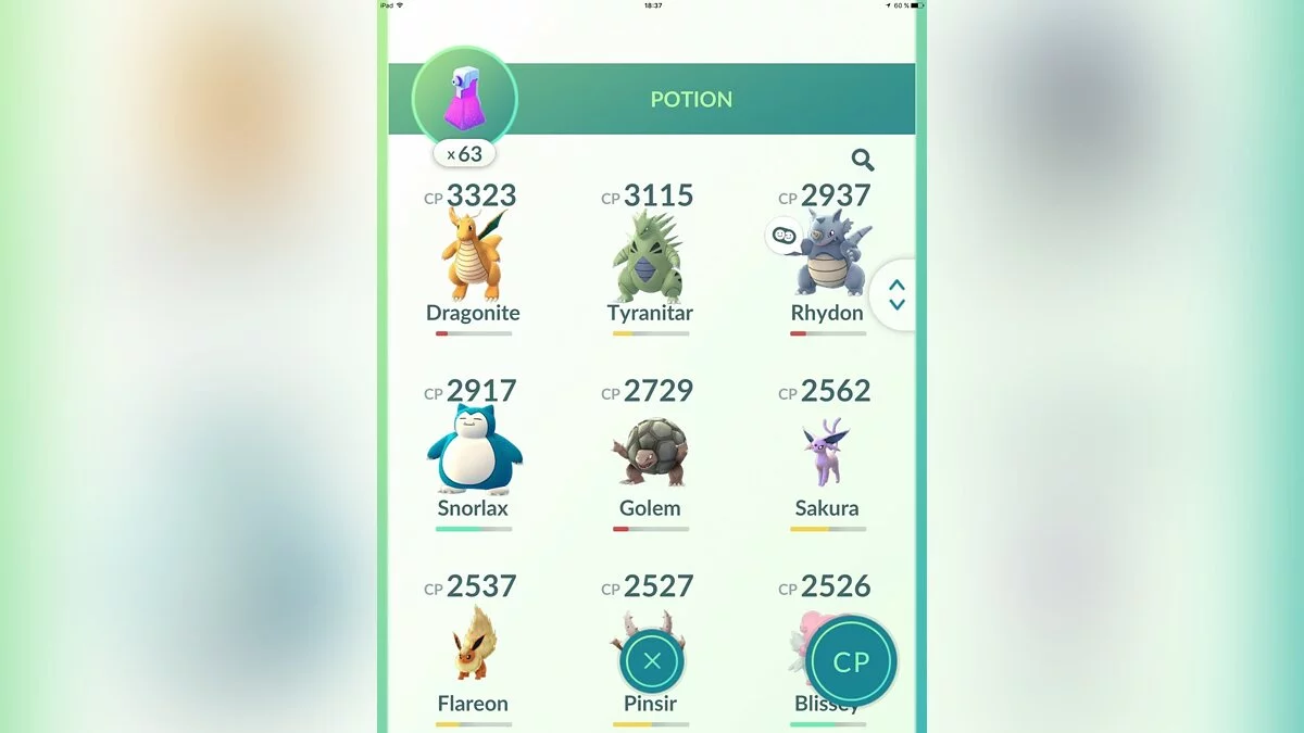 Скриншоты из Pokemon GO / Картинка 93