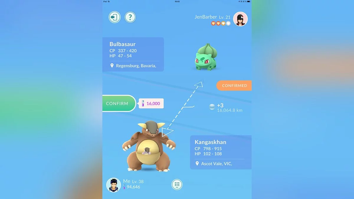 Скриншоты из Pokemon GO / Картинка 116