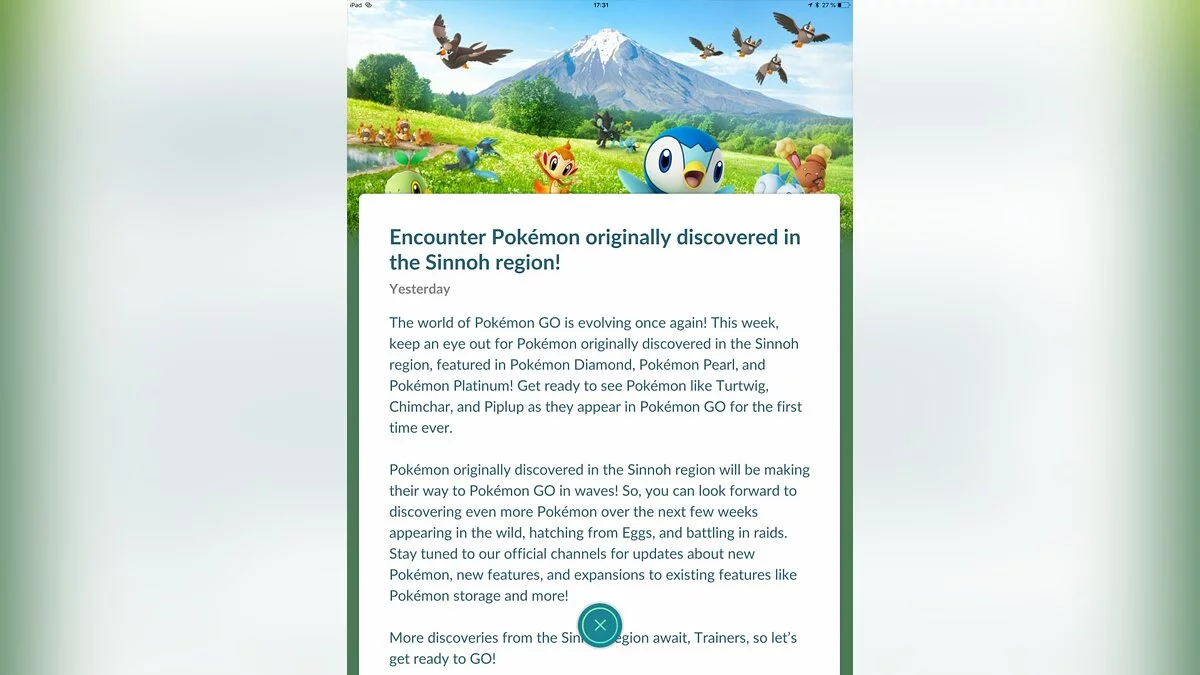 Скриншоты из Pokemon GO / Картинка 120
