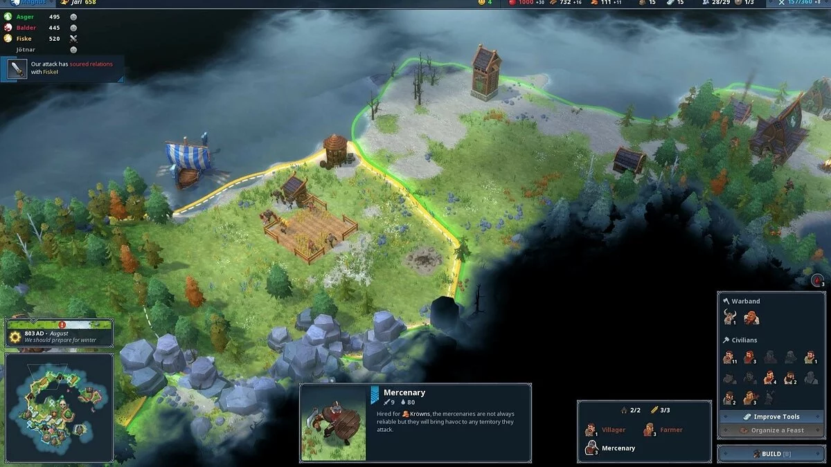 Скриншоты из Northgard / Картинка 54