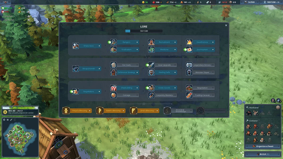 Скриншоты из Northgard / Картинка 73