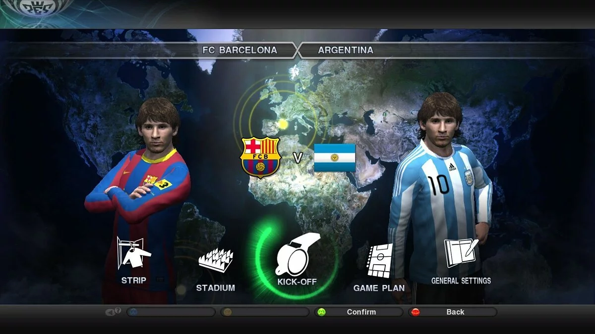 Скриншоты из PES 2011: Pro Evolution Soccer / Картинка 41
