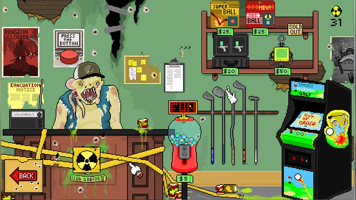 Скриншоты из Nuclear Golf / Картинка 4