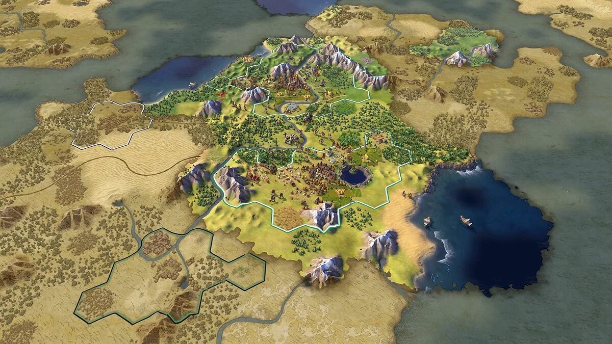 Скриншоты из Sid Meier's Civilization 6 / Картинка 8